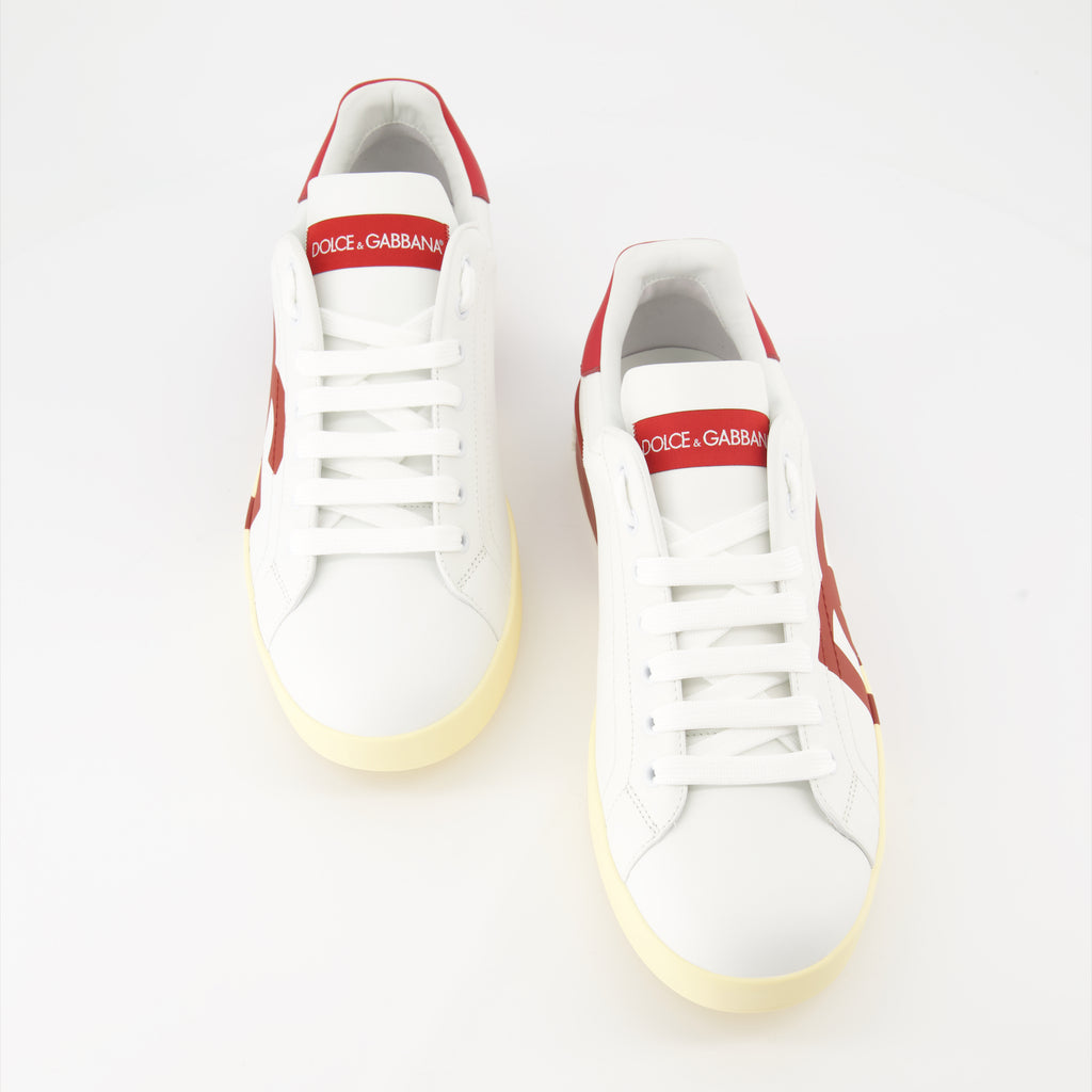 Sneaker Baskets Portofino DG Dolce & Gabbana Blanco Homme