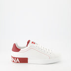 Sneaker Baskets Portofino Dolce & Gabbana Rojo Homme