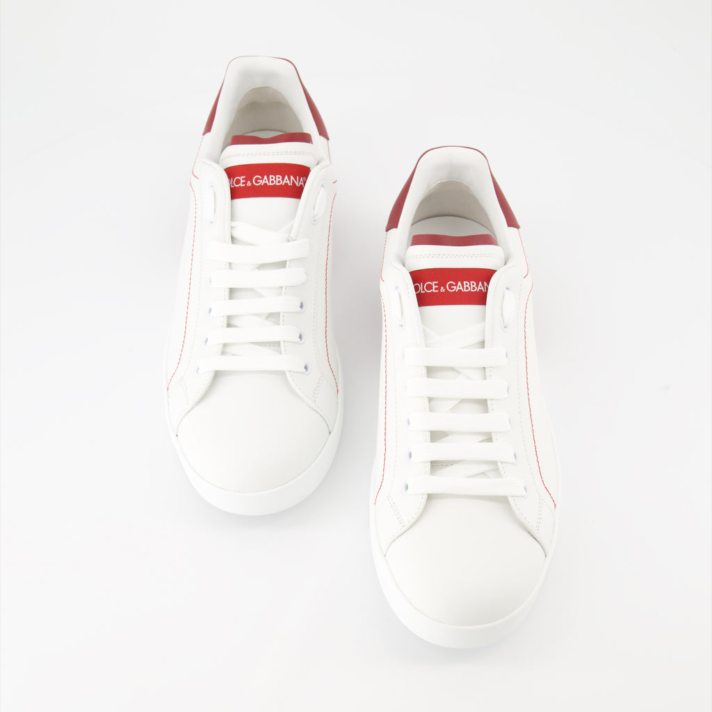 Sneaker Baskets Portofino Dolce & Gabbana Rojo Homme