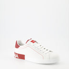 Sneaker Baskets Portofino Dolce & Gabbana Rojo Homme