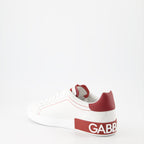 Sneaker Baskets Portofino Dolce & Gabbana Rojo Homme