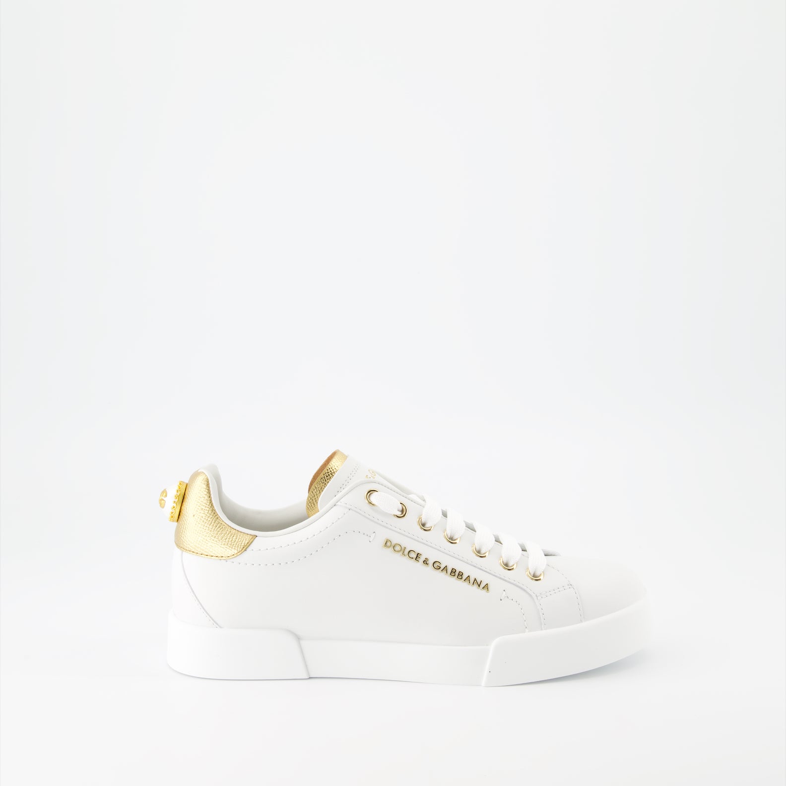 Sneaker Baskets Portofino Dolce & Gabbana Blanco Femme