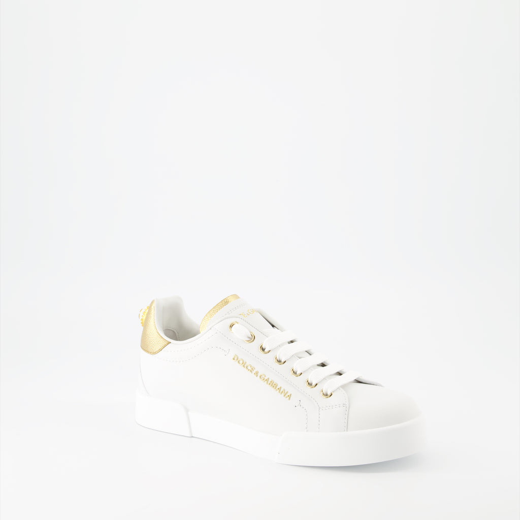 Sneaker Baskets Portofino Dolce & Gabbana Blanco Femme