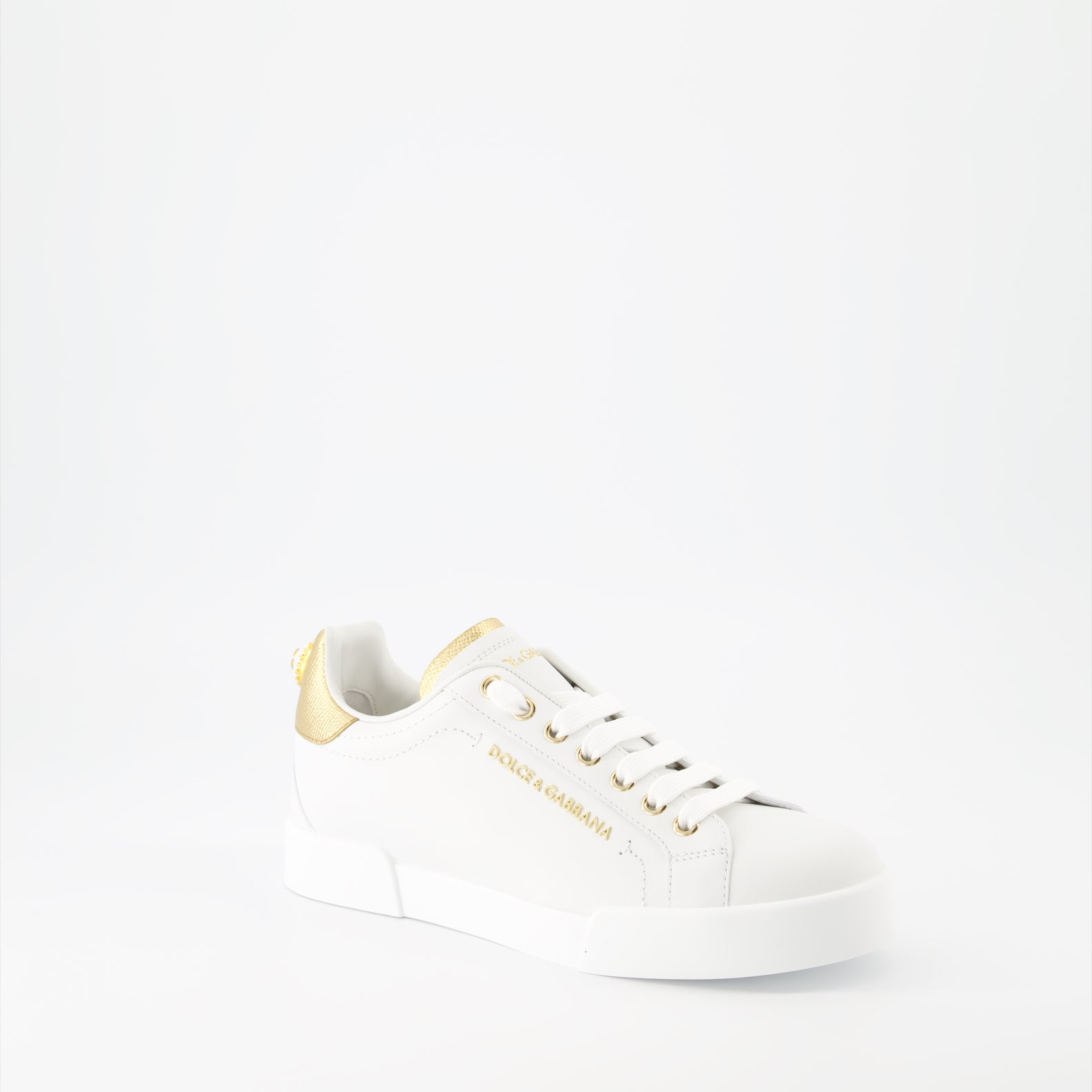 Sneaker Baskets Portofino Dolce & Gabbana Blanco Femme