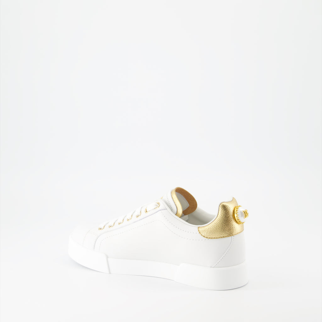 Sneaker Baskets Portofino Dolce & Gabbana Blanco Femme