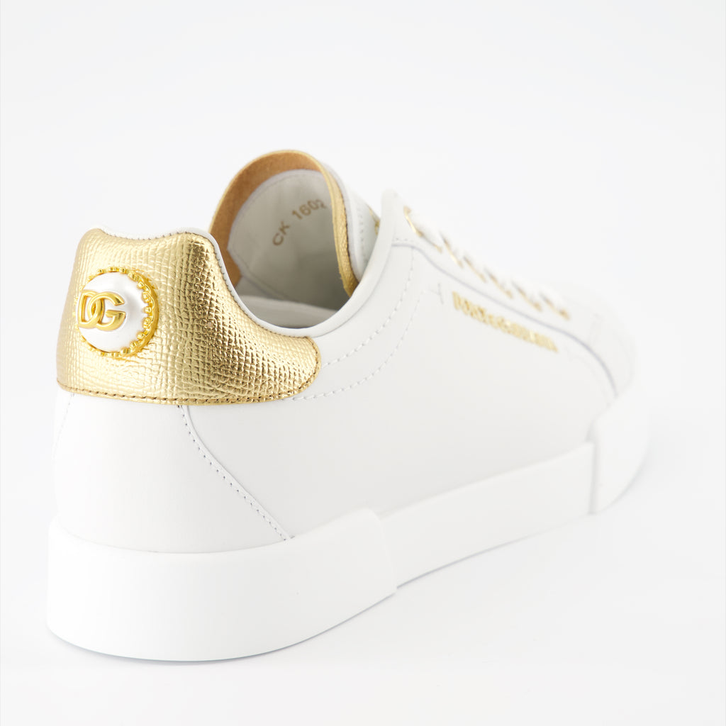 Sneaker Baskets Portofino Dolce & Gabbana Blanco Femme