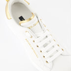 Sneaker Baskets Portofino Dolce & Gabbana Blanco Femme