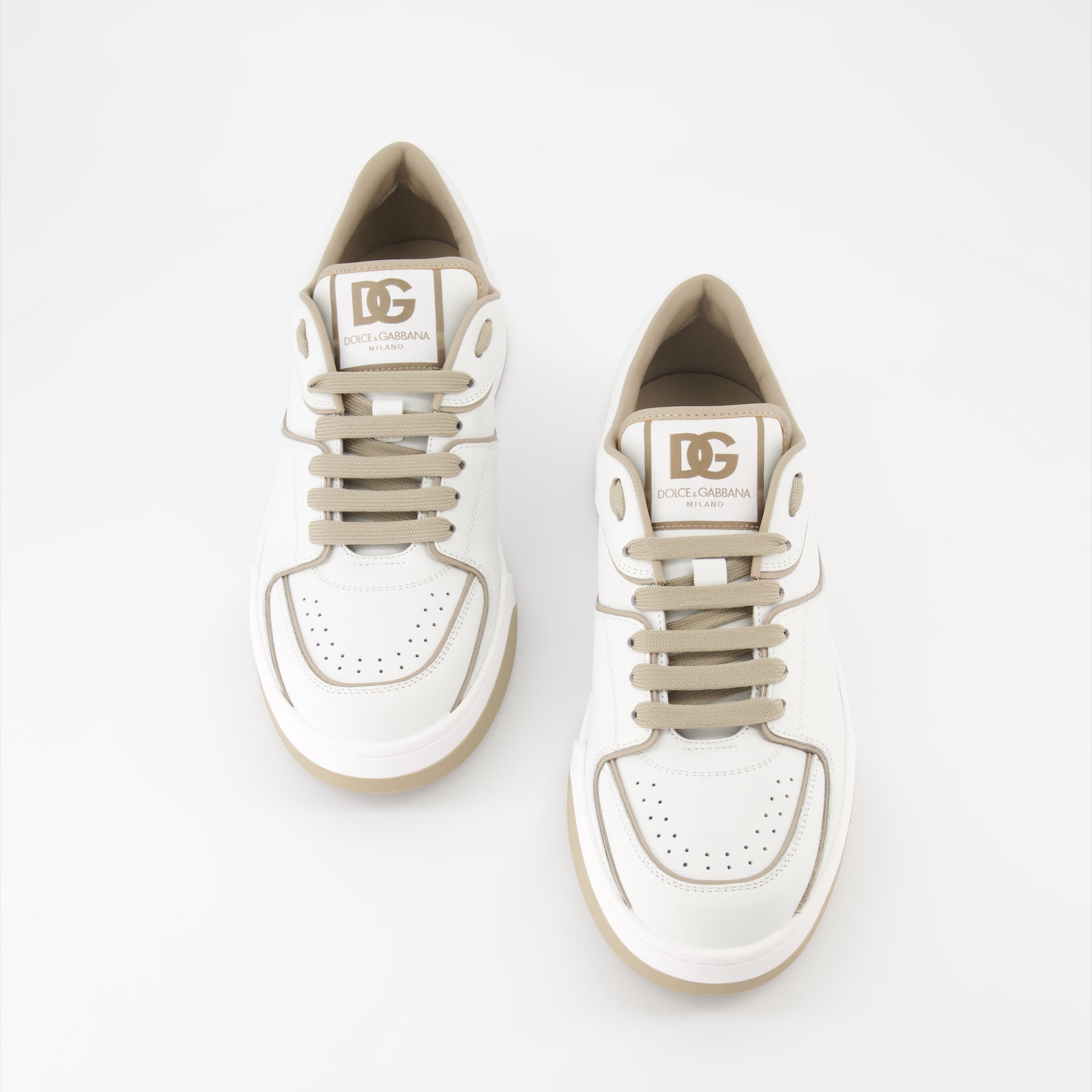 Sneaker Baskets New Roma Dolce & Gabbana Blanco Homme