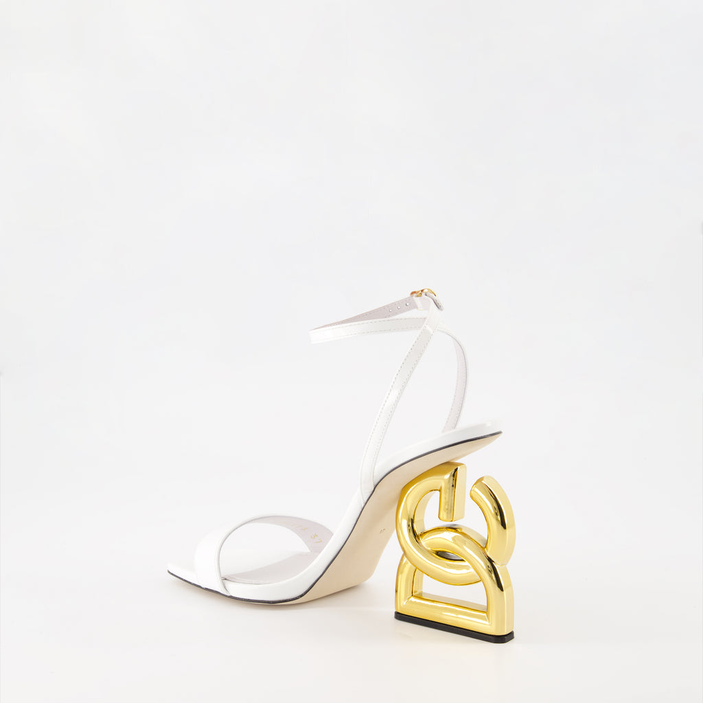 Scarpe aperte Sandales 3.5 Dolce & Gabbana Bianco Femme