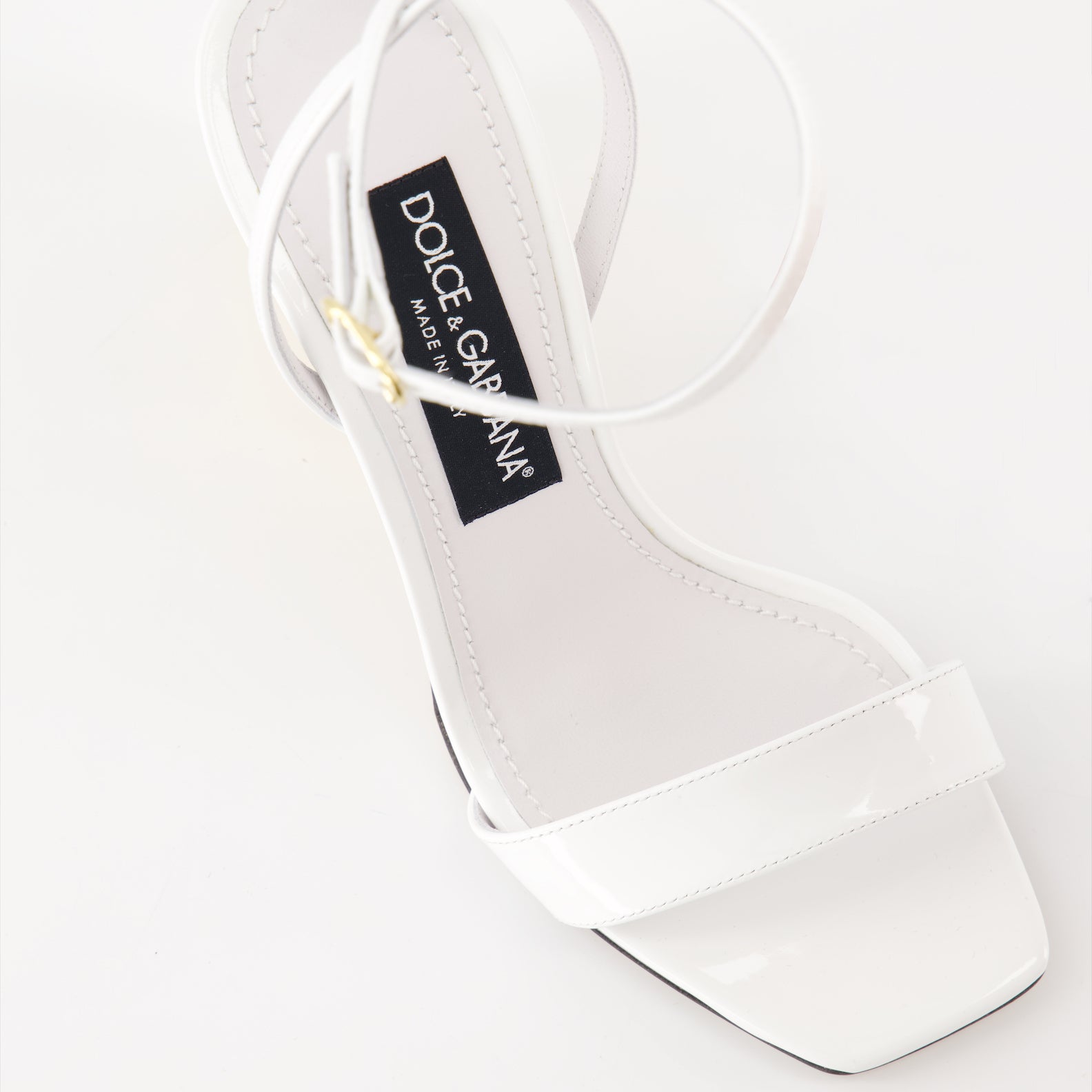Scarpe aperte Sandales 3.5 Dolce & Gabbana Bianco Femme