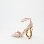 오픈 슈즈 Sandales à talon DG Baroque Dolce & Gabbana 베이지 Femme