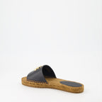 Open shoes DG slides Dolce & Gabbana Black Women