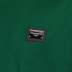 T-shirts Plaque logo T-shirt Dolce & Gabbana Green Man