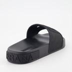 Scarpe aperte Claquettes DG Dolce & Gabbana Nero Femme