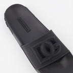 Scarpe aperte Claquettes DG Dolce & Gabbana Nero Femme