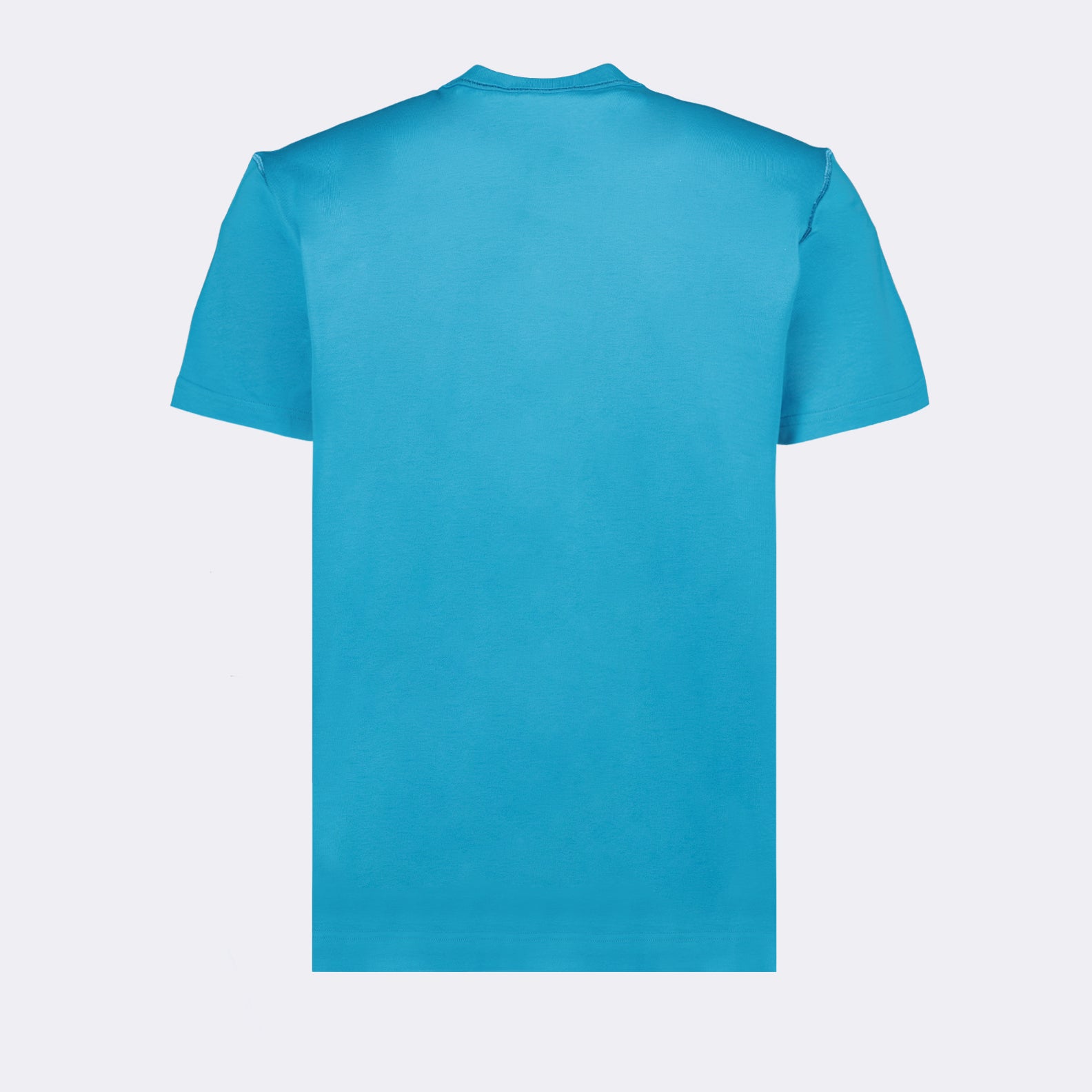 T-shirts T-shirt à logo plaque Dolce & Gabbana Bleu Homme