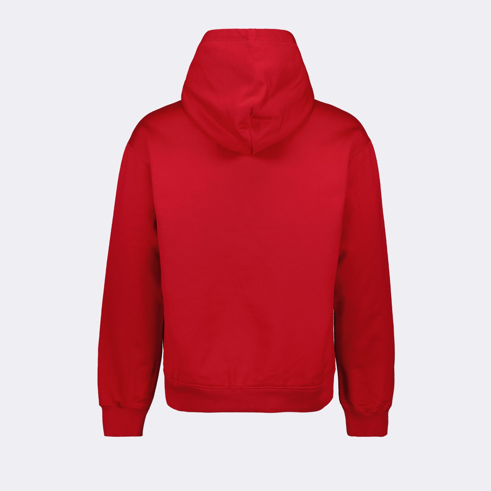 Sweatshirts Plaque logo hoodie Dolce & Gabbana Red Man