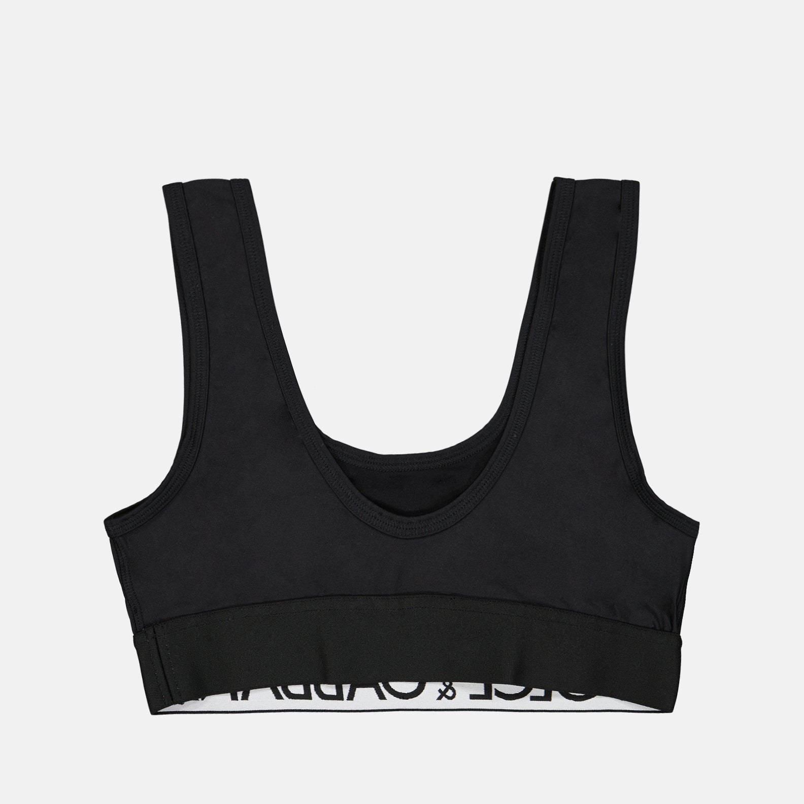 Tops Logo bralette Dolce & Gabbana Black Women