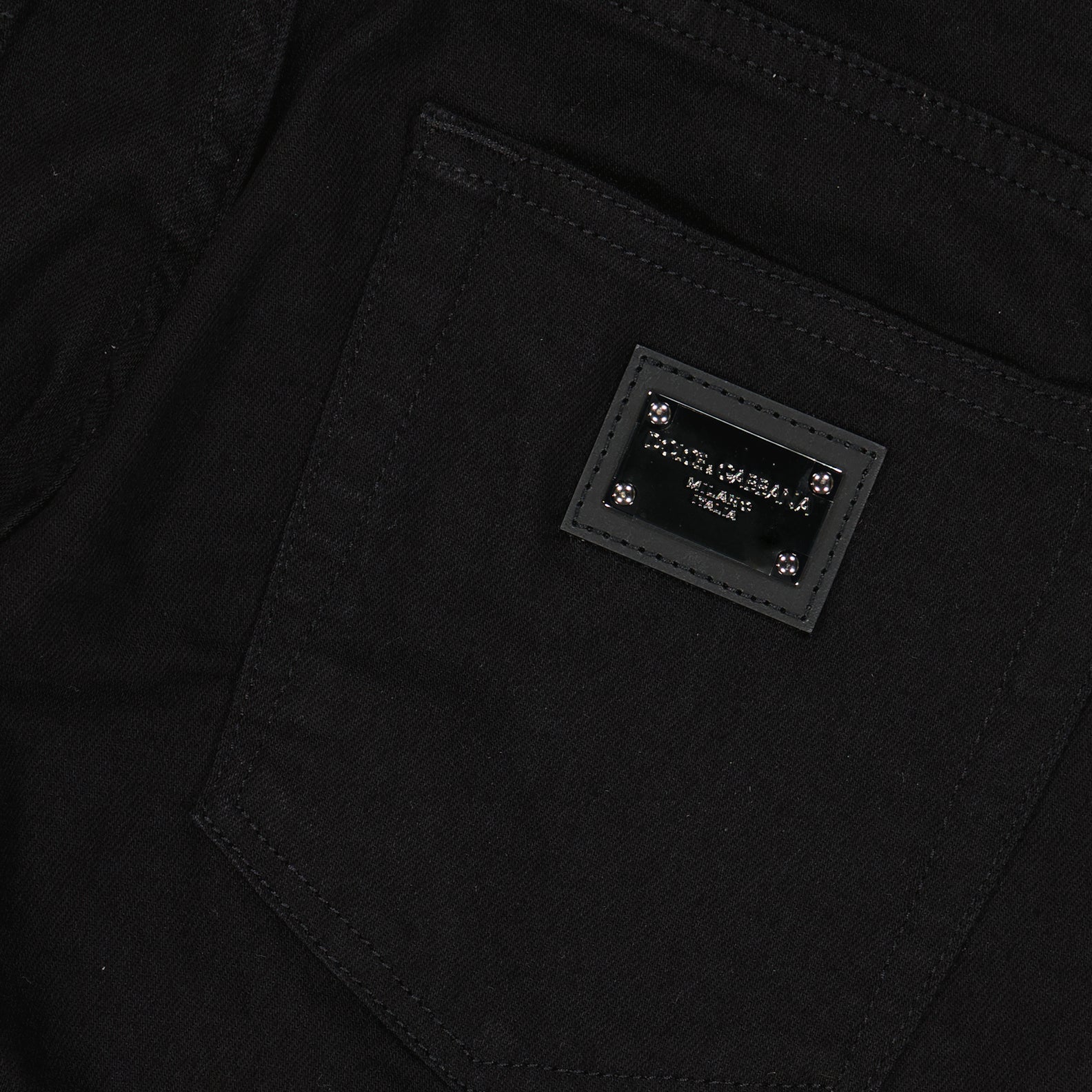 Pantalones Jean noir Dolce & Gabbana Negro Homme