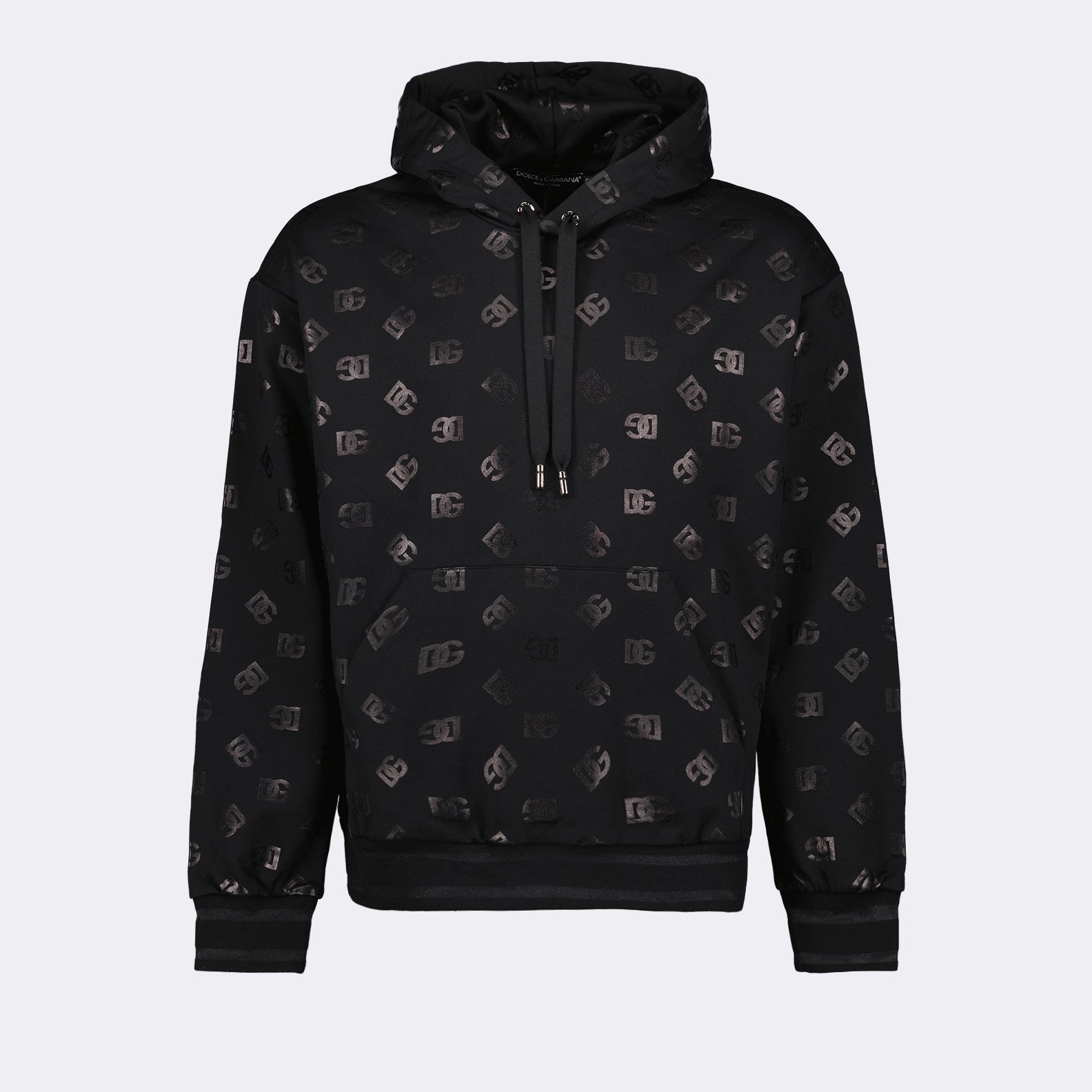 Sweatshirts Sweat à capuche DG Dolce & Gabbana Noir Homme