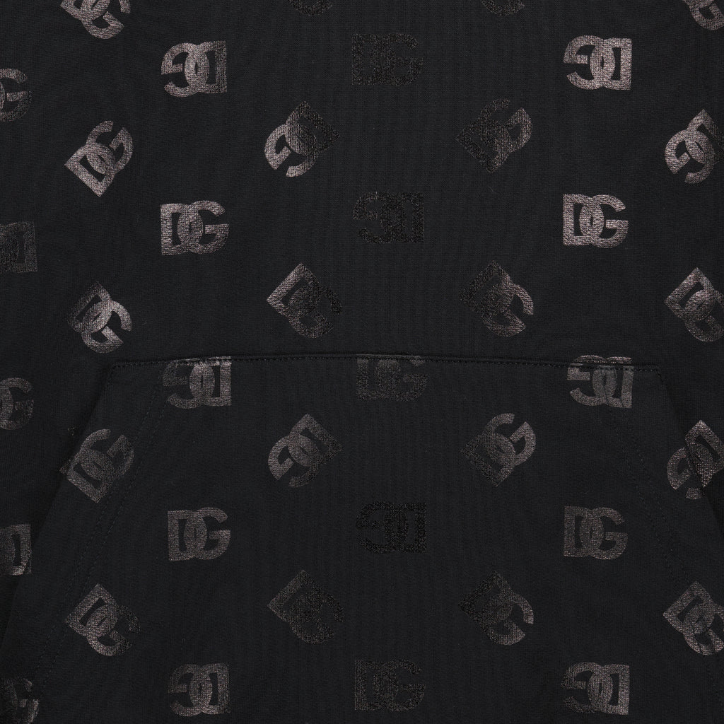 Sweatshirts Sweat à capuche DG Dolce & Gabbana Noir Homme