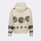 Sweatshirts Sweat à capuche à imprimé Dolce & Gabbana Beige Homme