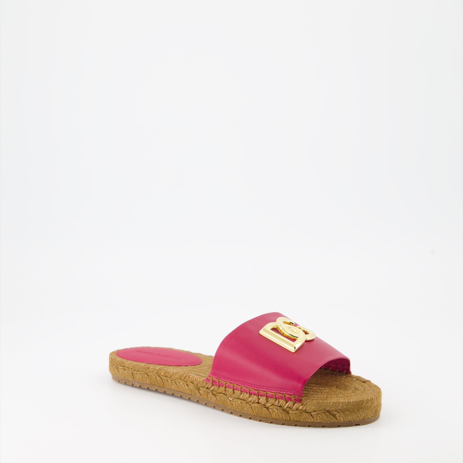 Open shoes DG slides Dolce & Gabbana Pink Women