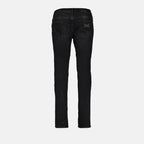 Pants Distressed jeans Dolce & Gabbana Black Man