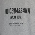 T-shirts T-shirt à logo Dolce & Gabbana Gris Homme