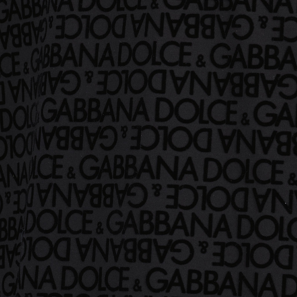 티셔츠 T-shirt monogrammé Dolce & Gabbana 검은색 Homme