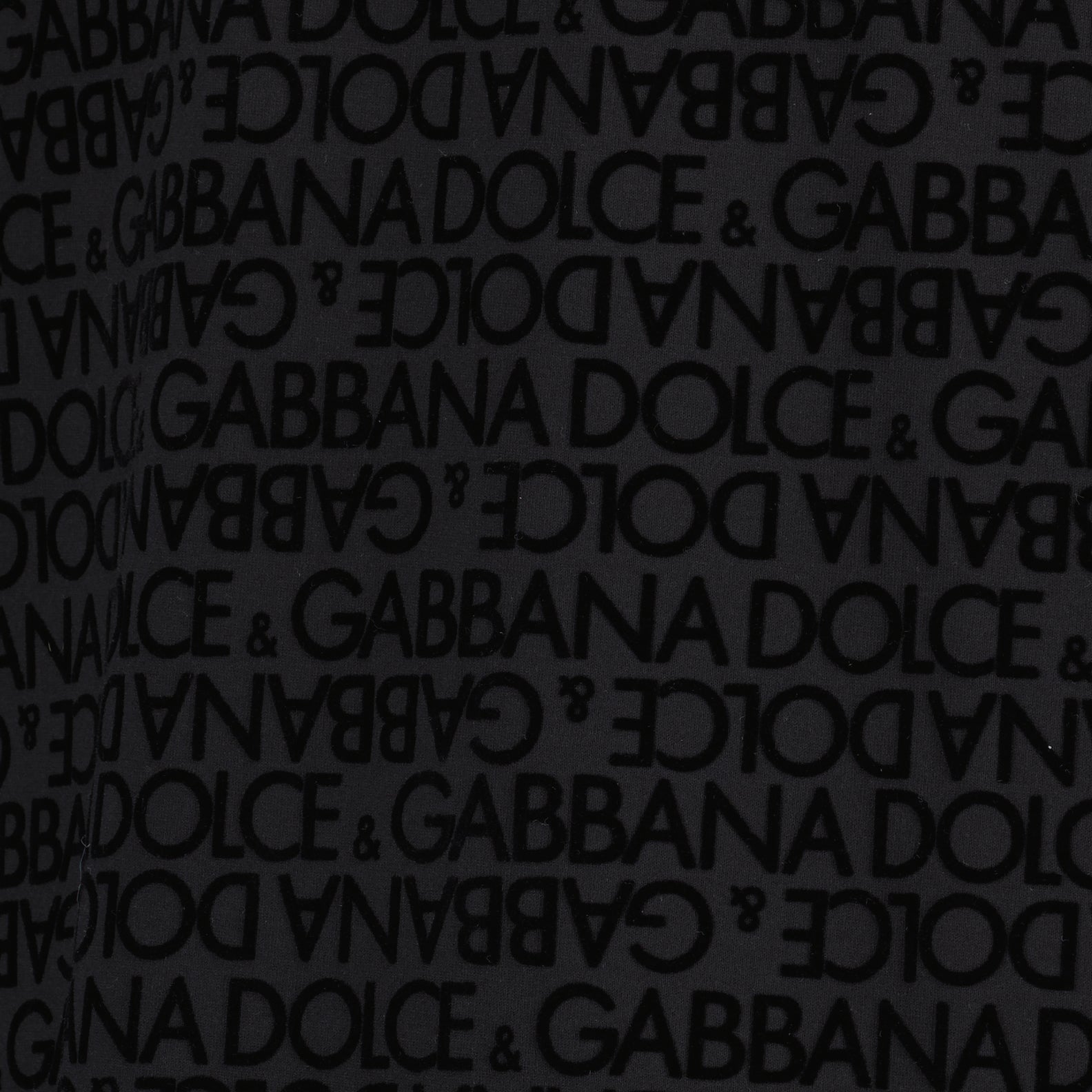 티셔츠 T-shirt monogrammé Dolce & Gabbana 검은색 Homme