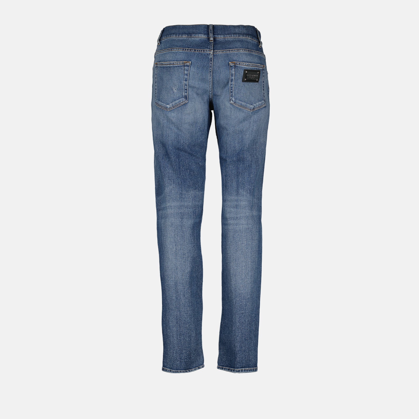 Hosen Jean droit Dolce & Gabbana Blau Homme