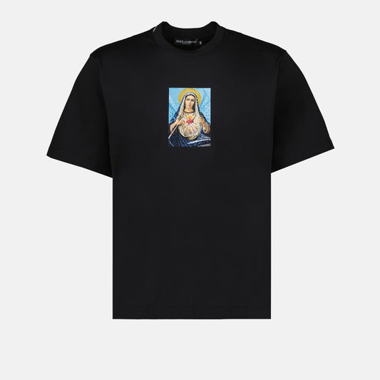 T-shirt à imprimé religieux