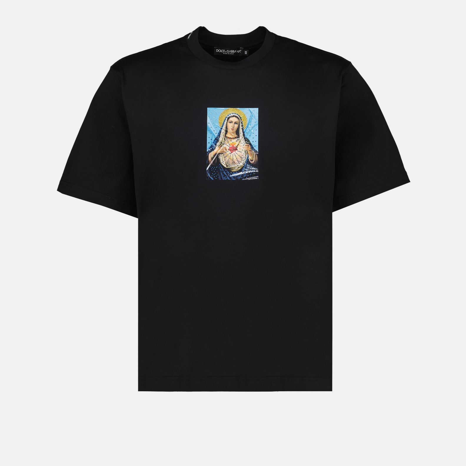 Religious print T-shirt
