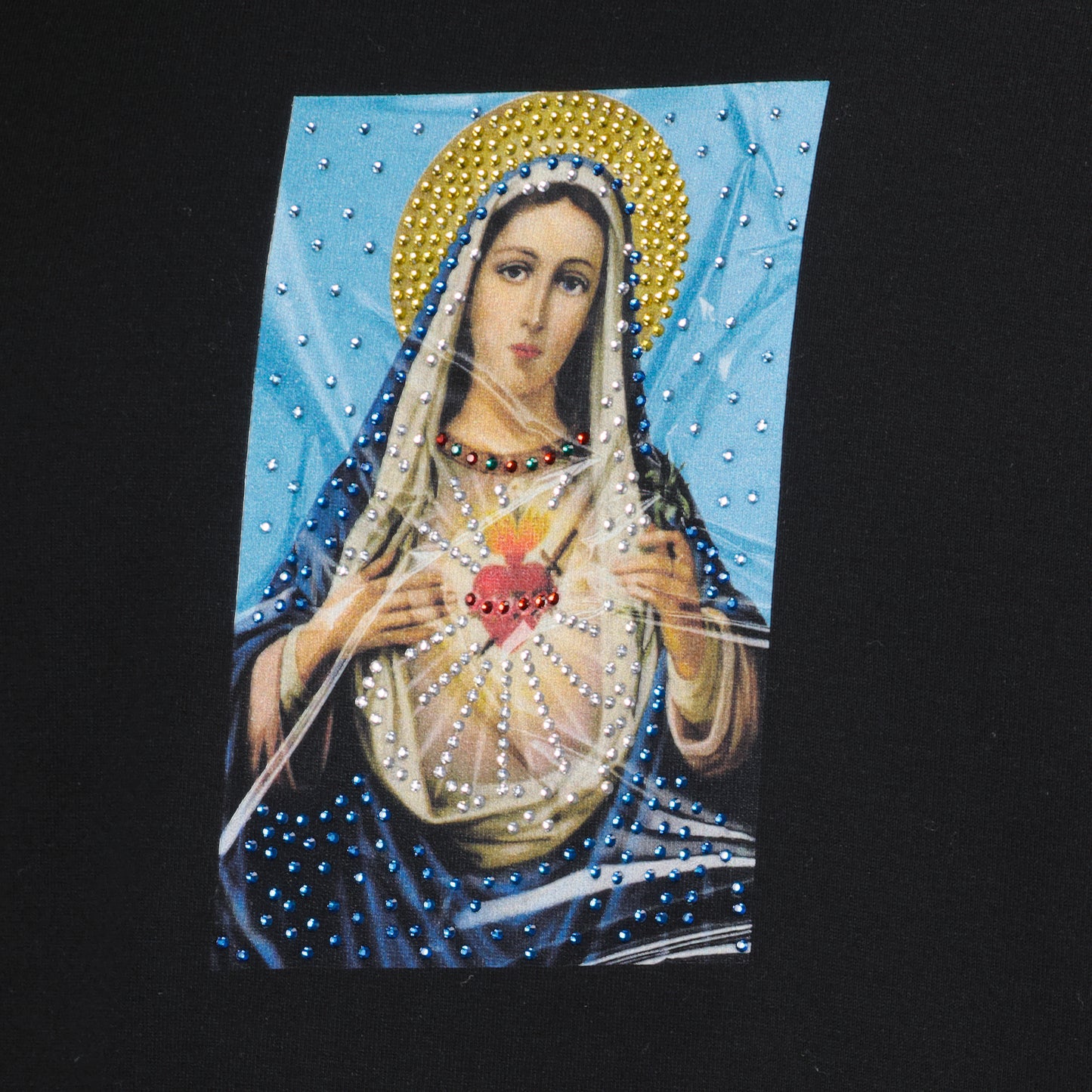 T-shirt à imprimé religieux