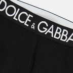 Hosen Legging à logo Dolce & Gabbana Schwarz Femme