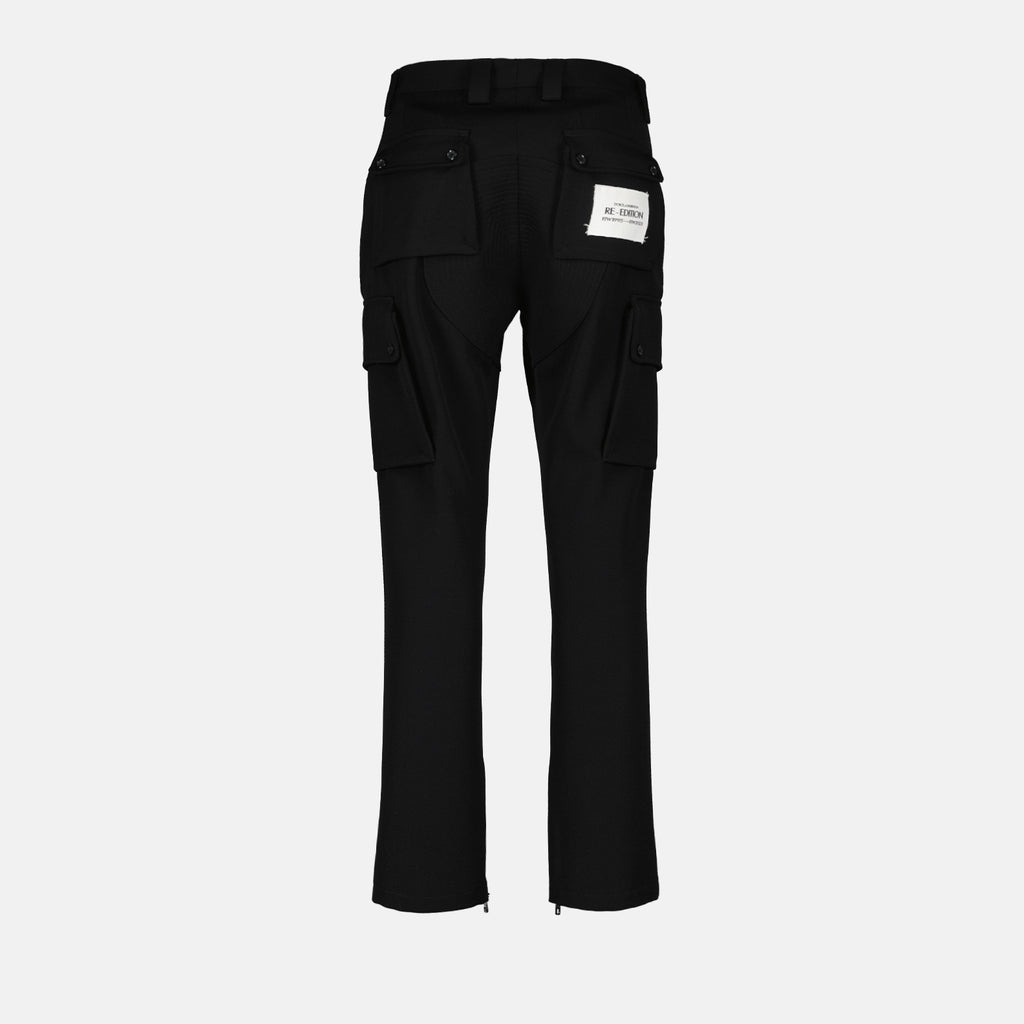 Pantalons Pantalon chino Dolce & Gabbana Noir Homme
