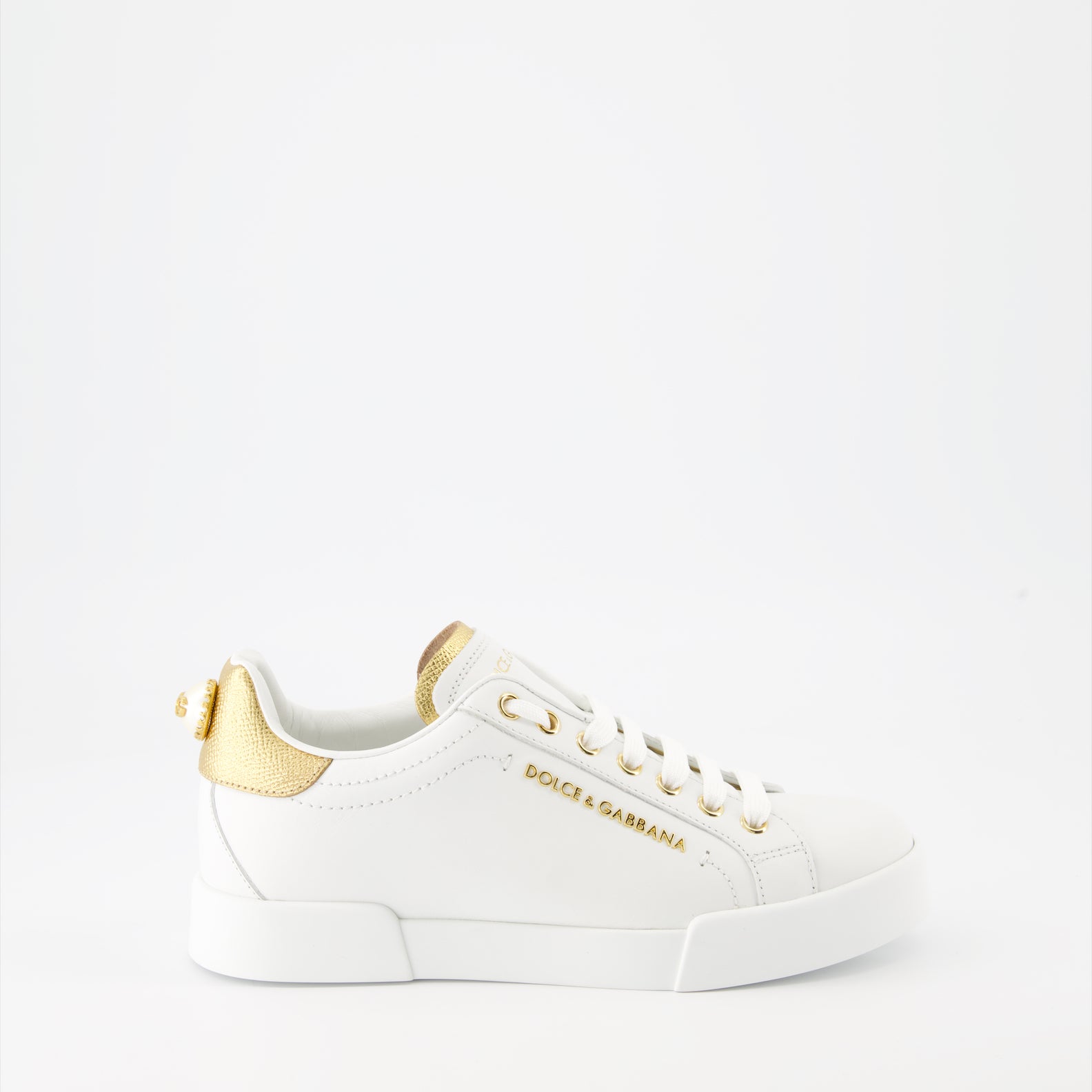 Sneaker Baskets Portofino Dolce & Gabbana Blanco Femme