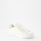 Sneaker Baskets Portofino Dolce & Gabbana Blanco Femme