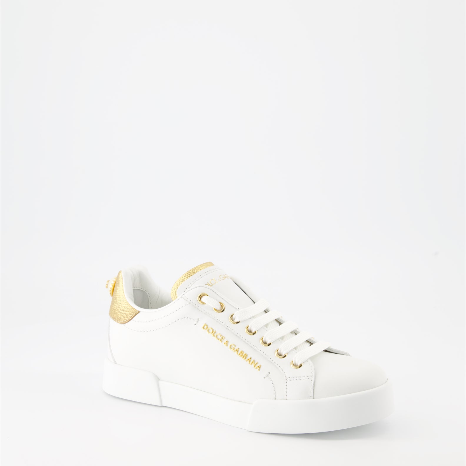 Sneaker Baskets Portofino Dolce & Gabbana Blanco Femme