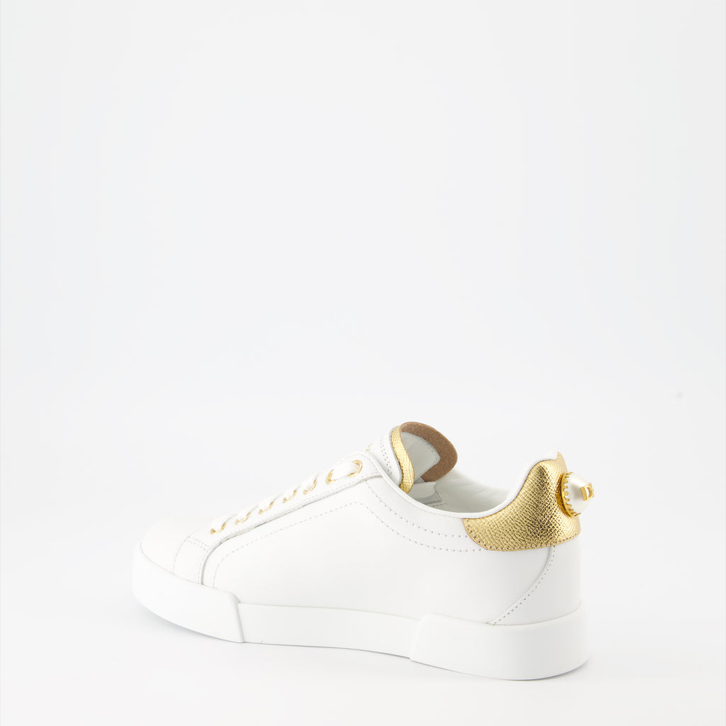 Sneaker Baskets Portofino Dolce & Gabbana Blanco Femme