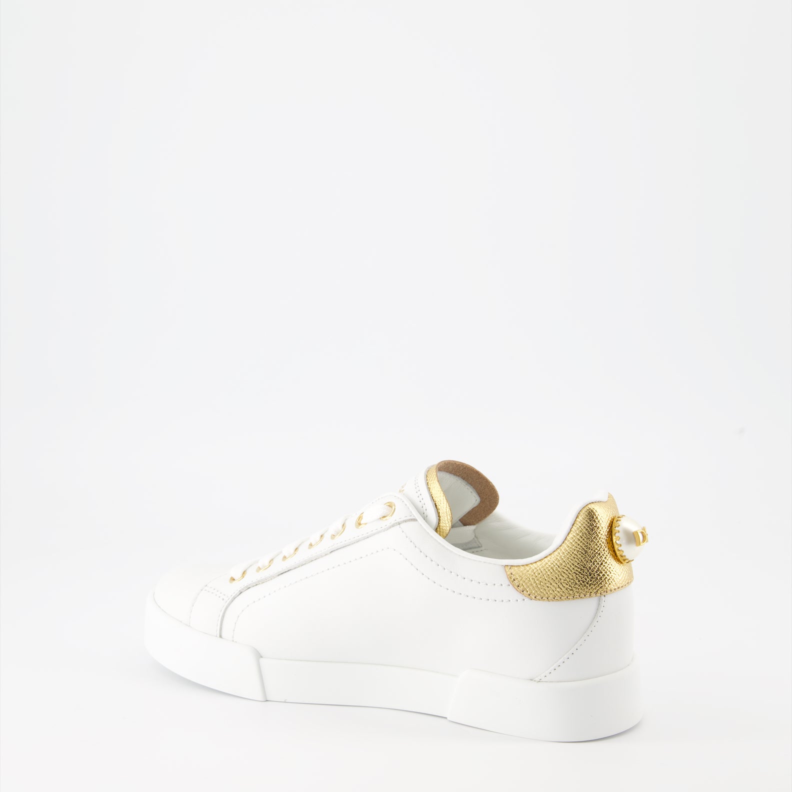 Sneaker Baskets Portofino Dolce & Gabbana Blanco Femme