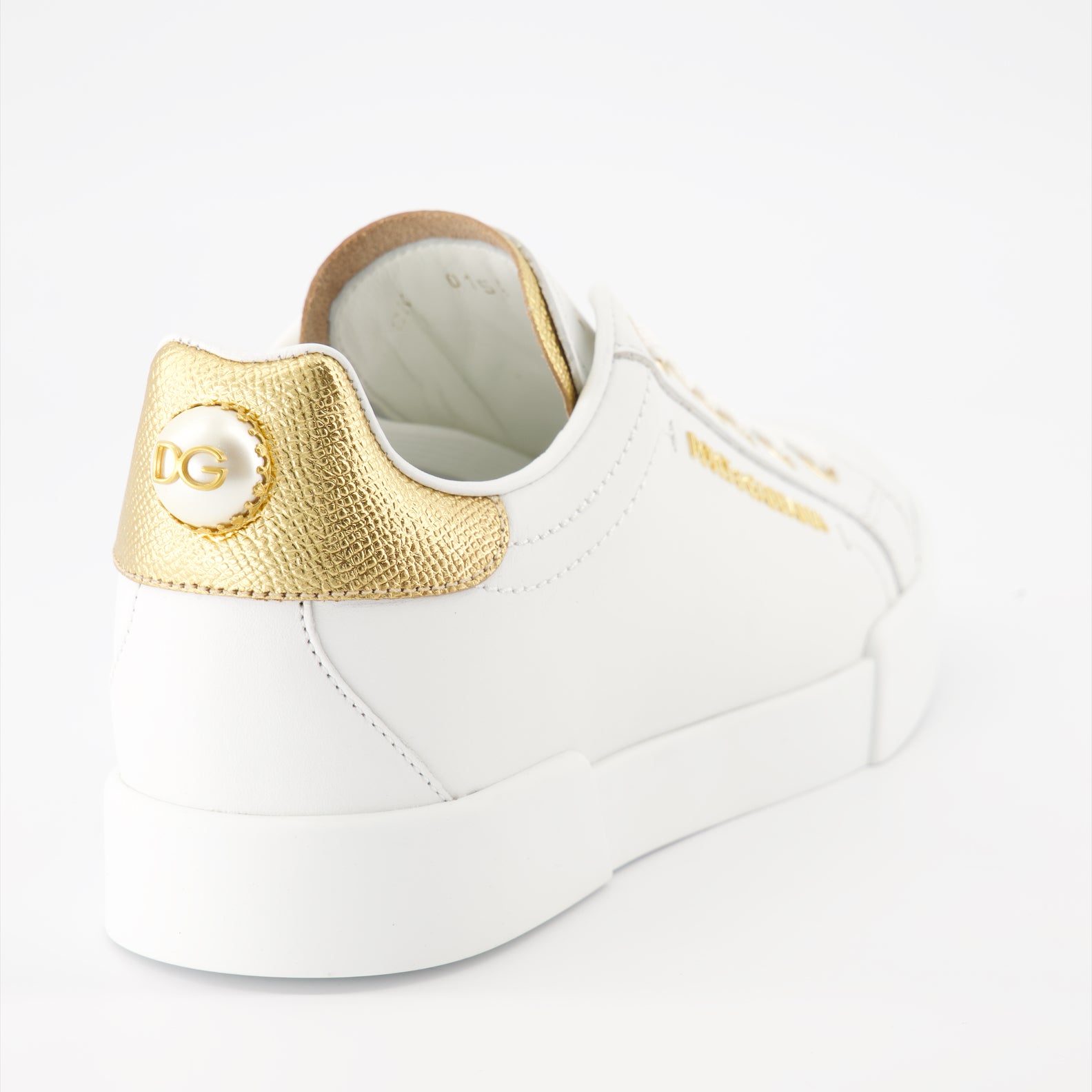 Sneaker Baskets Portofino Dolce & Gabbana Blanco Femme