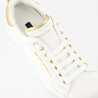 Sneaker Baskets Portofino Dolce & Gabbana Blanco Femme