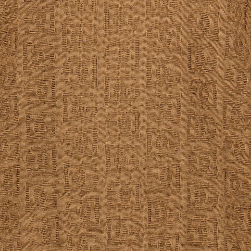 Maille Col roulé en soie Dolce & Gabbana Marron Homme