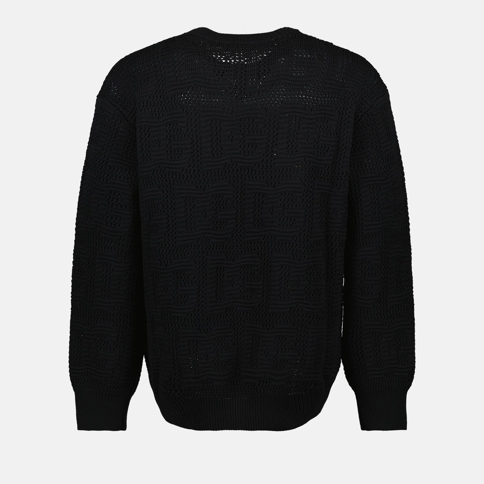 Maille Pull ajouré DG Dolce & Gabbana Noir Homme