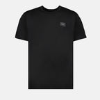 T-shirts Plaque logo T-shirt Dolce & Gabbana Black Man