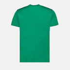 T-shirts T-shirt à logo plaque Dolce & Gabbana Vert Homme