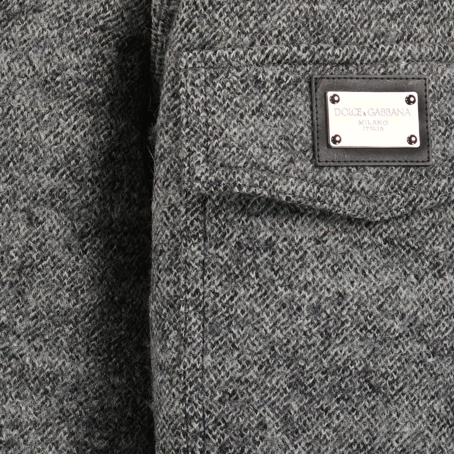 Vestes Veste en laine Dolce & Gabbana Gris Homme