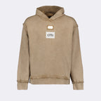 Sweatshirts Sweat à capuche Re-Edition Dolce & Gabbana Beige Homme
